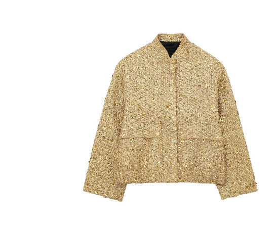 New Autumn Women's Luxe Tweed Jacket