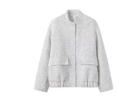 New Autumn Women's Luxe Tweed Jacket