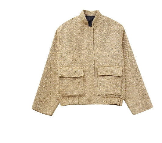 New Autumn Women's Luxe Tweed Jacket
