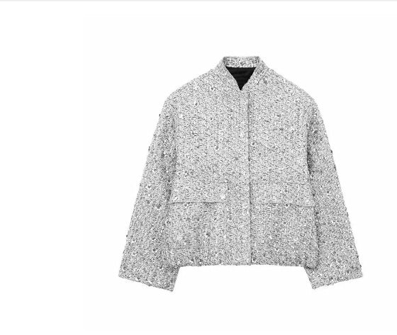 New Autumn Women's Luxe Tweed Jacket